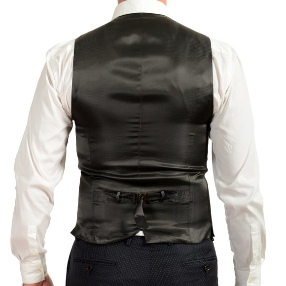 Dolce & Gabbana Men's 100% Wool Double Breasted Three Piece Suit US 36R IT 46R - Picture 10 of 16